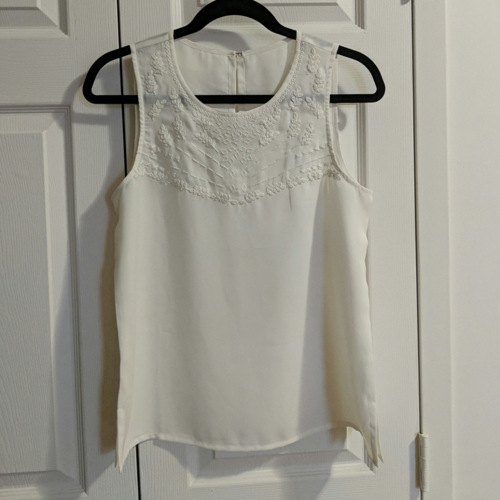 Embroidered Shell